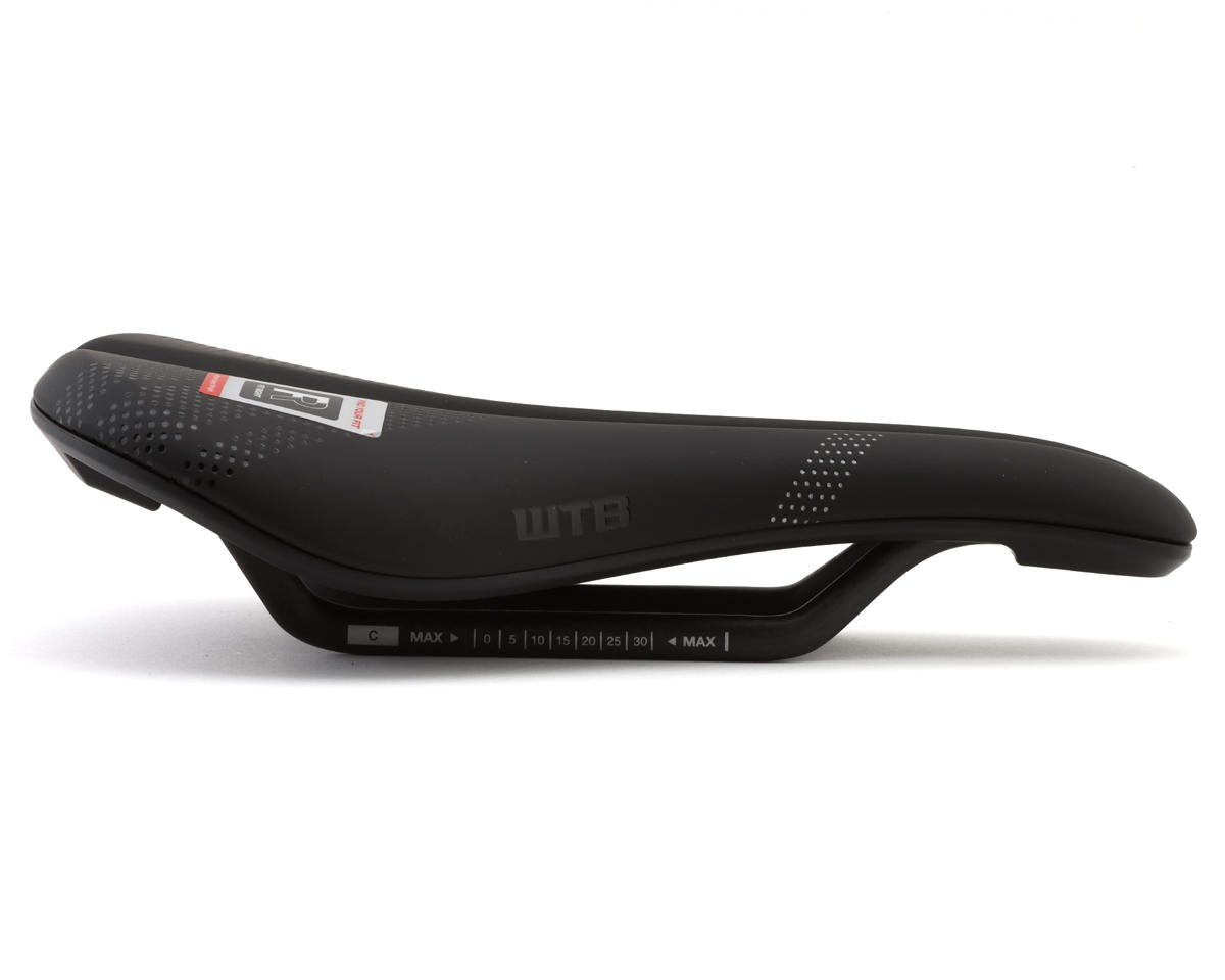 WTB Solano SL Fusion Form Saddle (Black) (Carbon Fiber Rails) (Medium) (142mm)