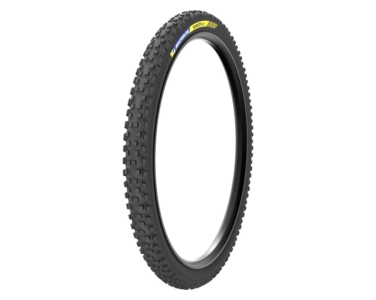 Michelin Wild XC Racing Mountain Tire (Black) (Tubeless) (29″) (2.25″) (Cross Shield2) (2×150 TPI)
