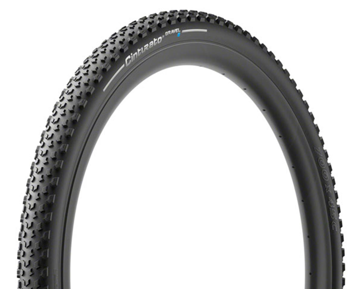 Pirelli Cinturato Gravel S Tubeless Tire (Black) (700c) (40mm) (SpeedGrip/TechWALL)
