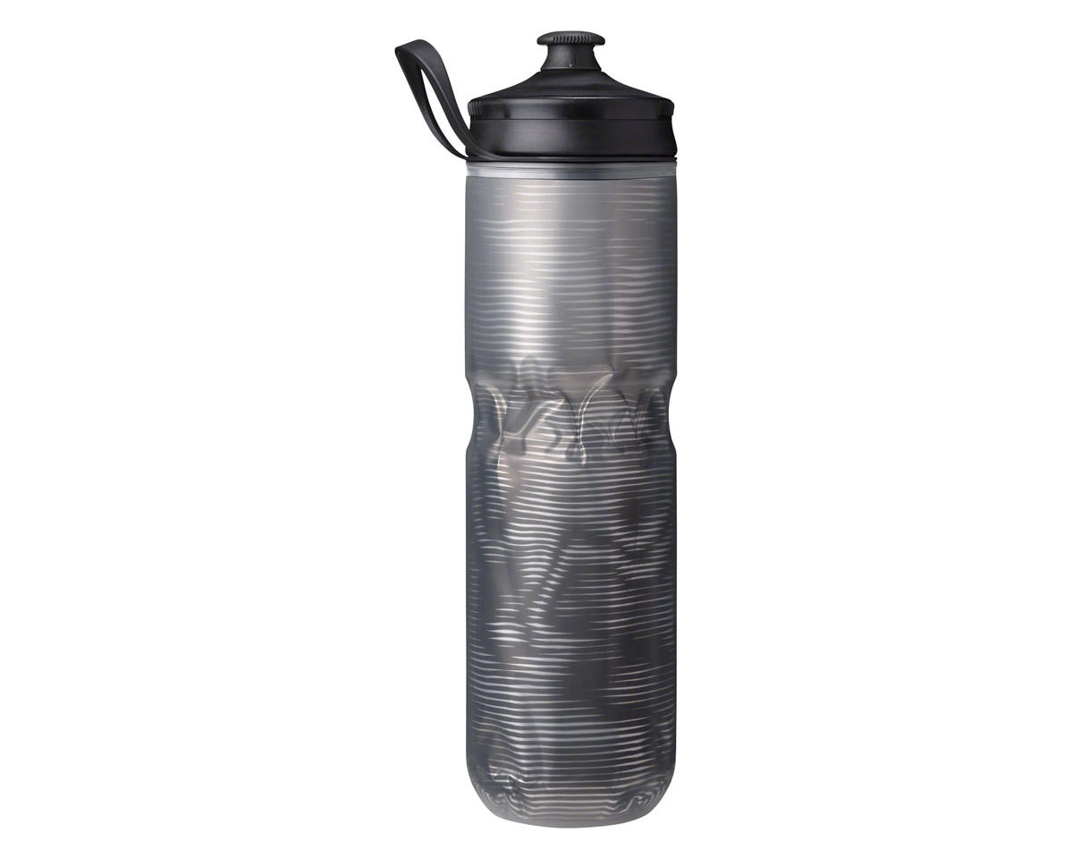 Hydrapak Polar Sport Pulse Insulated Water Bottle (Black) (24oz) (Single)