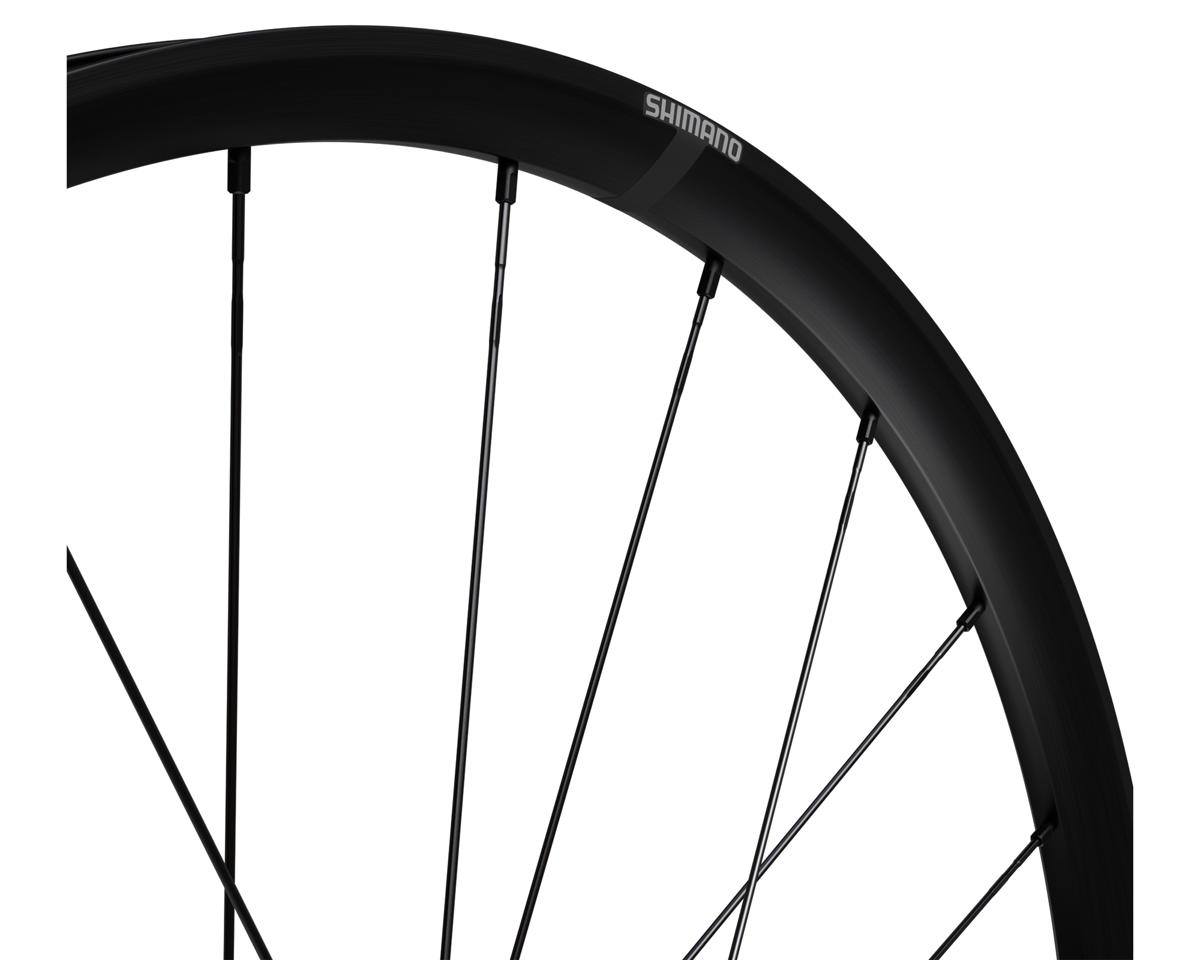 Shimano GRX WH-RX180 Alloy Gravel Wheel (Black) (Shimano Micro Spline) (Wheelset) (12x100mm, 12x142mm) (700c) (Centerlock) (Tube
