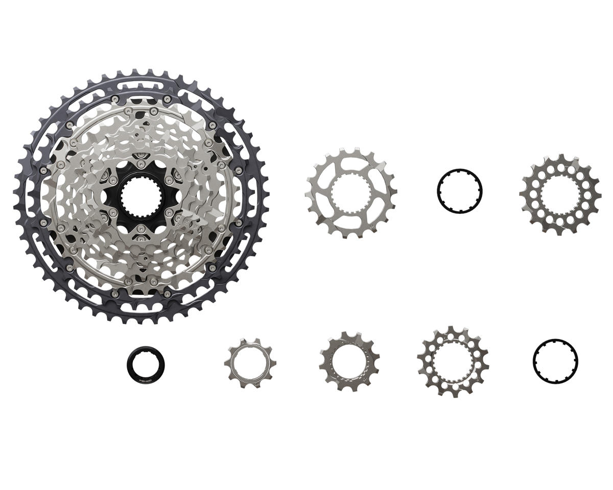 Shimano Deore XT CS-M8200 Cassette (Silver) (12 Speed) (10-51T) (Micro Spline)