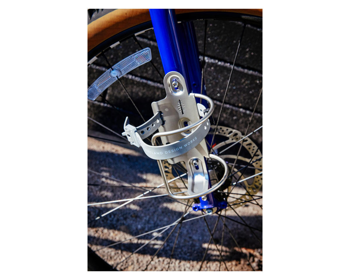 Portland Design Works BigZag Bottle Cage (Silver) (Fits Nalgene Bottles)