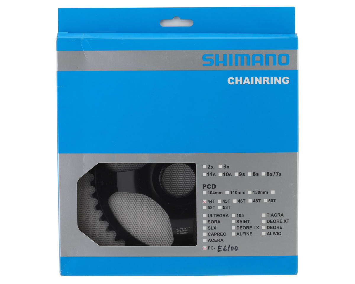 Shimano STEPS FC-E6100 Direct Mount Chainring (Black) (9/10/11 Speed) (44T)