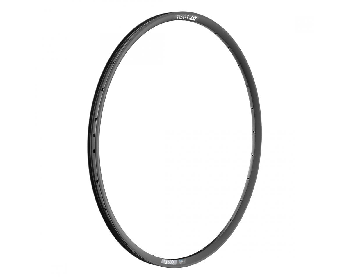 DT Swiss U533 Disc Touring/E-Bike Rim (Black) (Tubeless) (22mm Inner Width) (32H) (Presta) (26″)