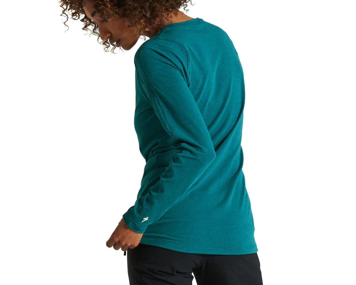 Specialized Women’s Trail Long Sleeve Jersey (Tropical Teal) (XS)