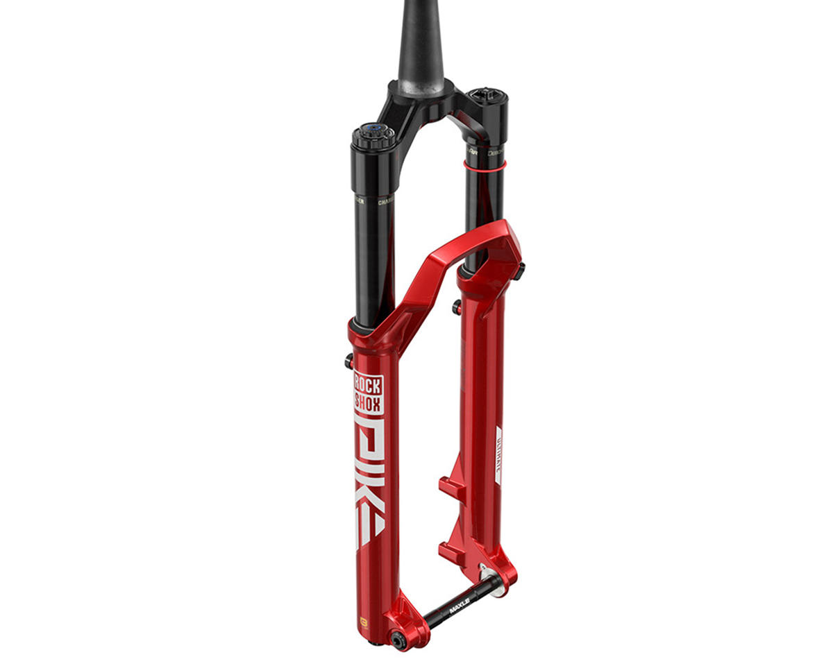 RockShox Pike Ultimate Suspension Fork (Charger 3.1 RC2) (44mm Offset) (Red) (27.5″) (140mm) (15 x 110mm)