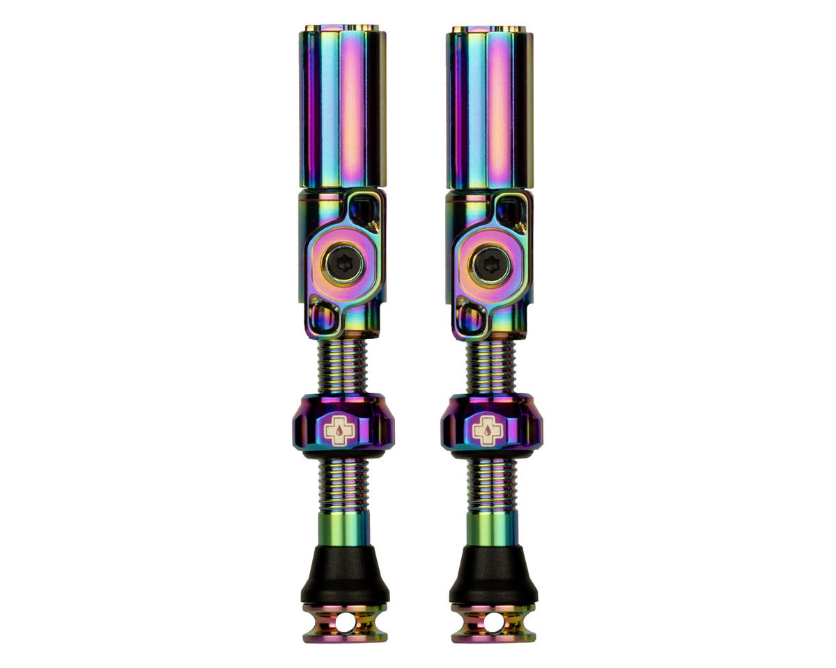 Muc-Off Big Bore Hybrid Tubeless Valves (Iridescent) (Pair) (Small) (30mm)
