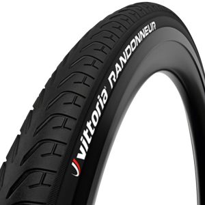 Vittoria Randonneur City Tire (Black/Reflective) (26″) (1.75″) (Wire)