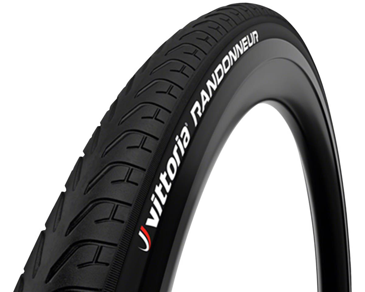Vittoria Randonneur City Tire (Black/Reflective) (26″) (1.75″) (Wire)