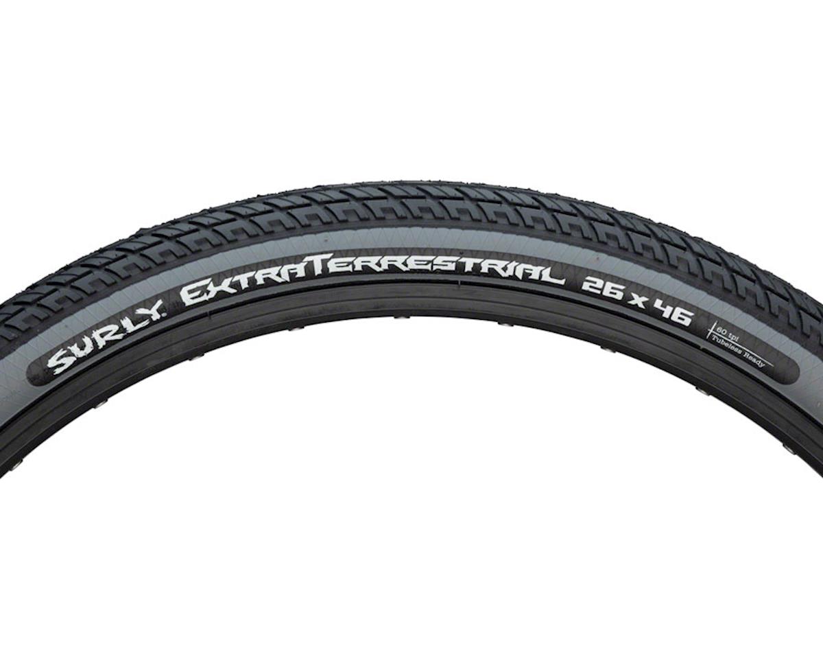 Surly ExtraTerrestrial Tubeless Touring Tire (Black/Slate) (26″) (46mm)