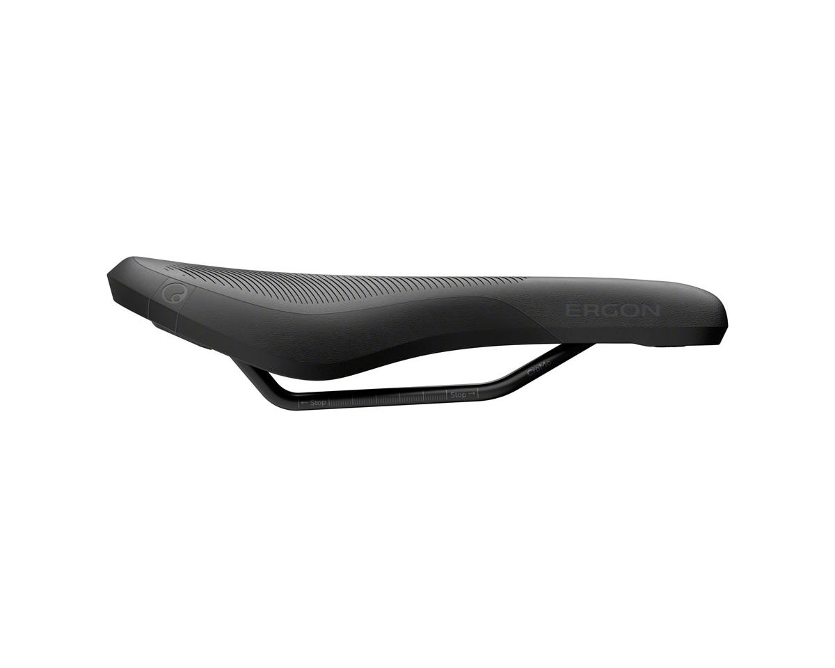 Ergon Men’s SF Sport Gel Saddle (Black) (Chromoly Rails) (M/L)