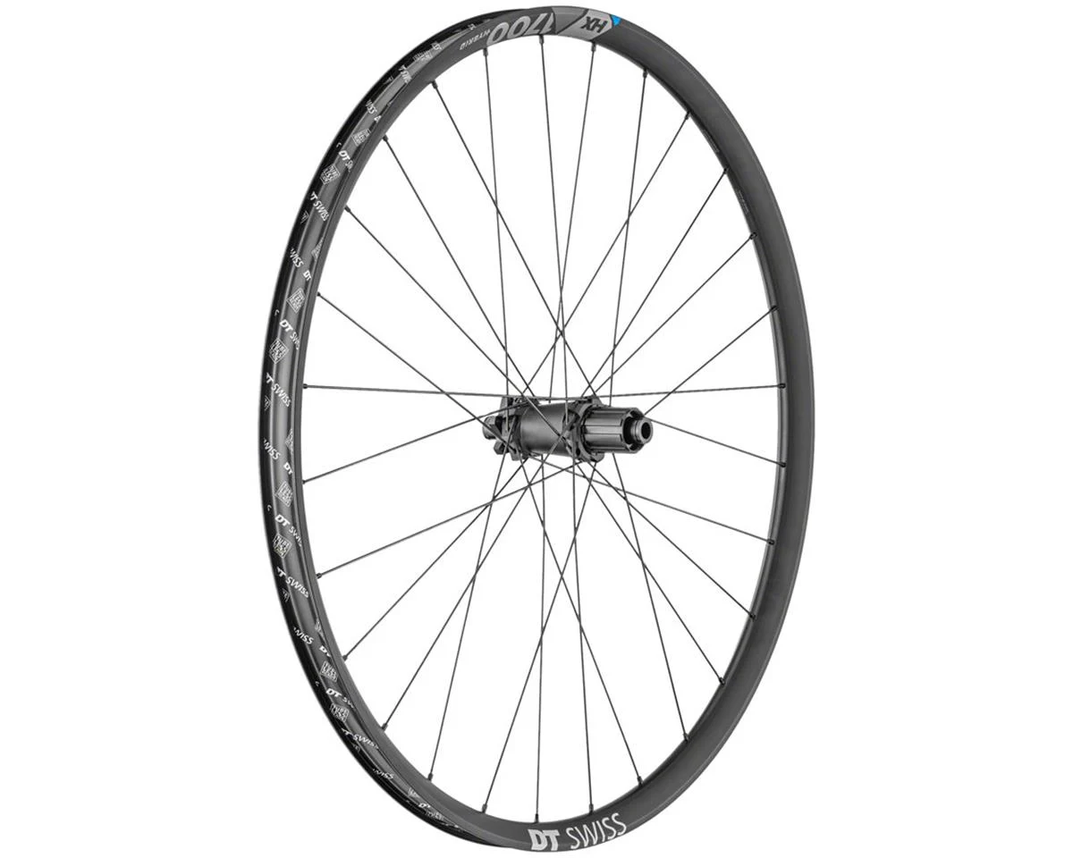 DT Swiss HX 1700 Spline LS Rear E-MTB Wheel (Black) (6-Bolt) (Shimano HG) (12 x 148mm (Boost)) (29″)