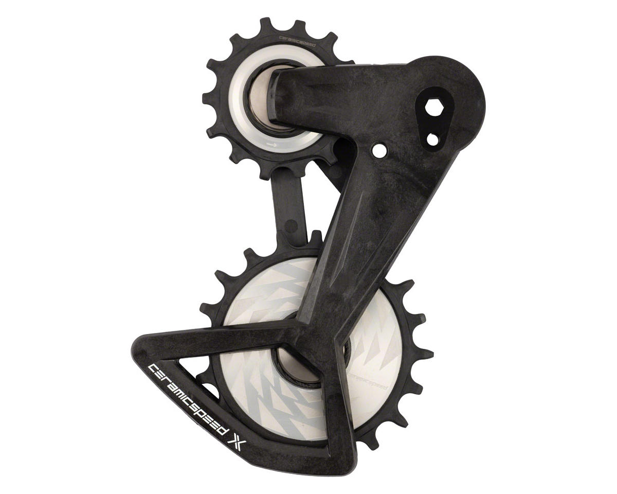 CeramicSpeed Oversized Pulley Wheel System (Silver) (SRAM Eagle Transmission) (Coated Ceramic Bearings)