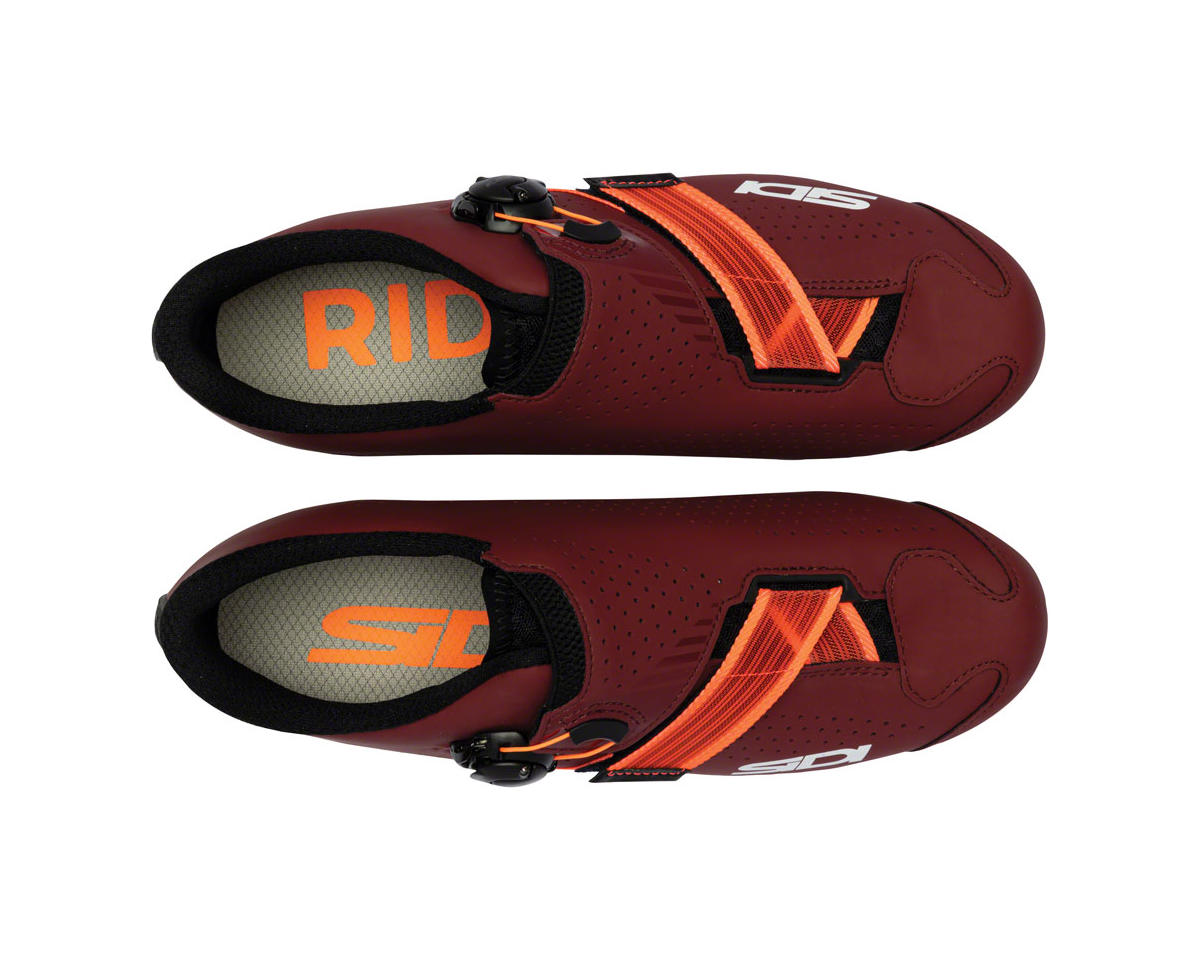 Sidi Women’s Prima Road Shoes (Cabernet/Coral) (37)