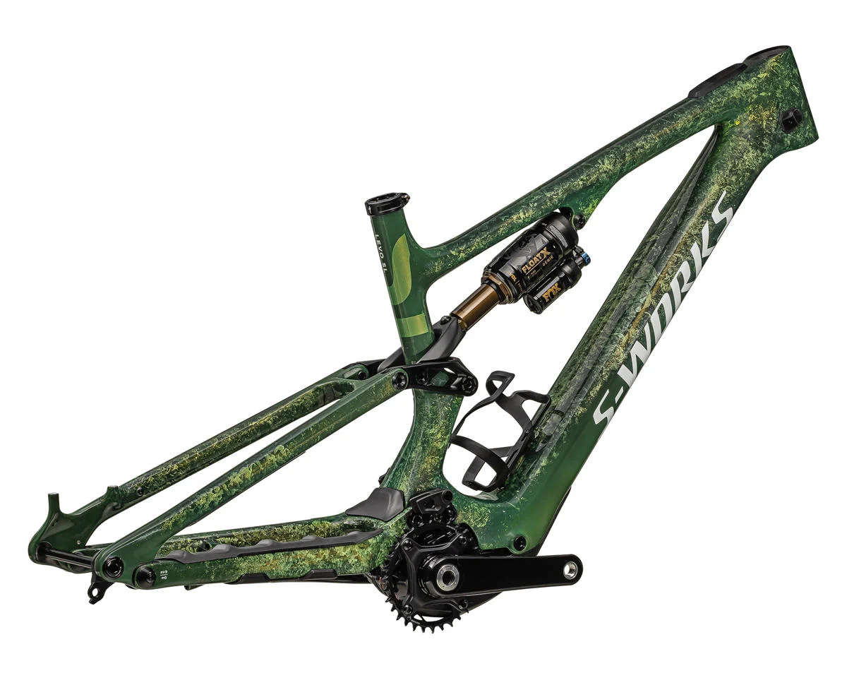 Specialized S-Works Turbo Levo SL 2 Frameset (Team Yellow/Impasto/Moss Green) (S3)