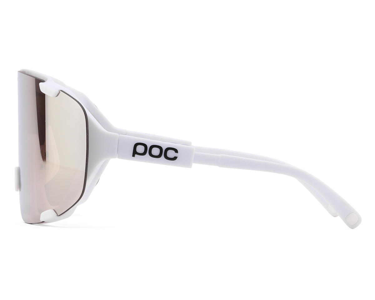POC Devour Sunglasses (Hydrogen White) (Sunny Silver/Clear) (Clarity Road)