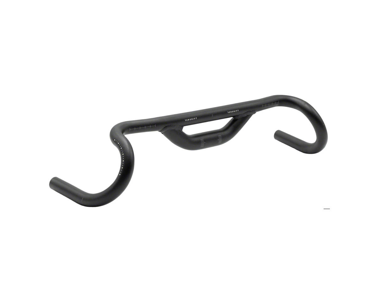 Redshift Sports Top Shelf Drop Handlebar (Black) (50mm Rise) (53cm) (25° Flare)
