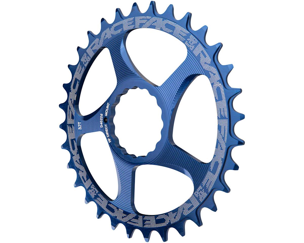 Race Face Narrow-Wide CINCH Direct Mount Chainring (Blue) (1 x 9-12 Speed) (Single) (32T) (3mm Offset/Boost)