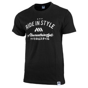 All Mountain Style Nippon Tee (Black) (M)