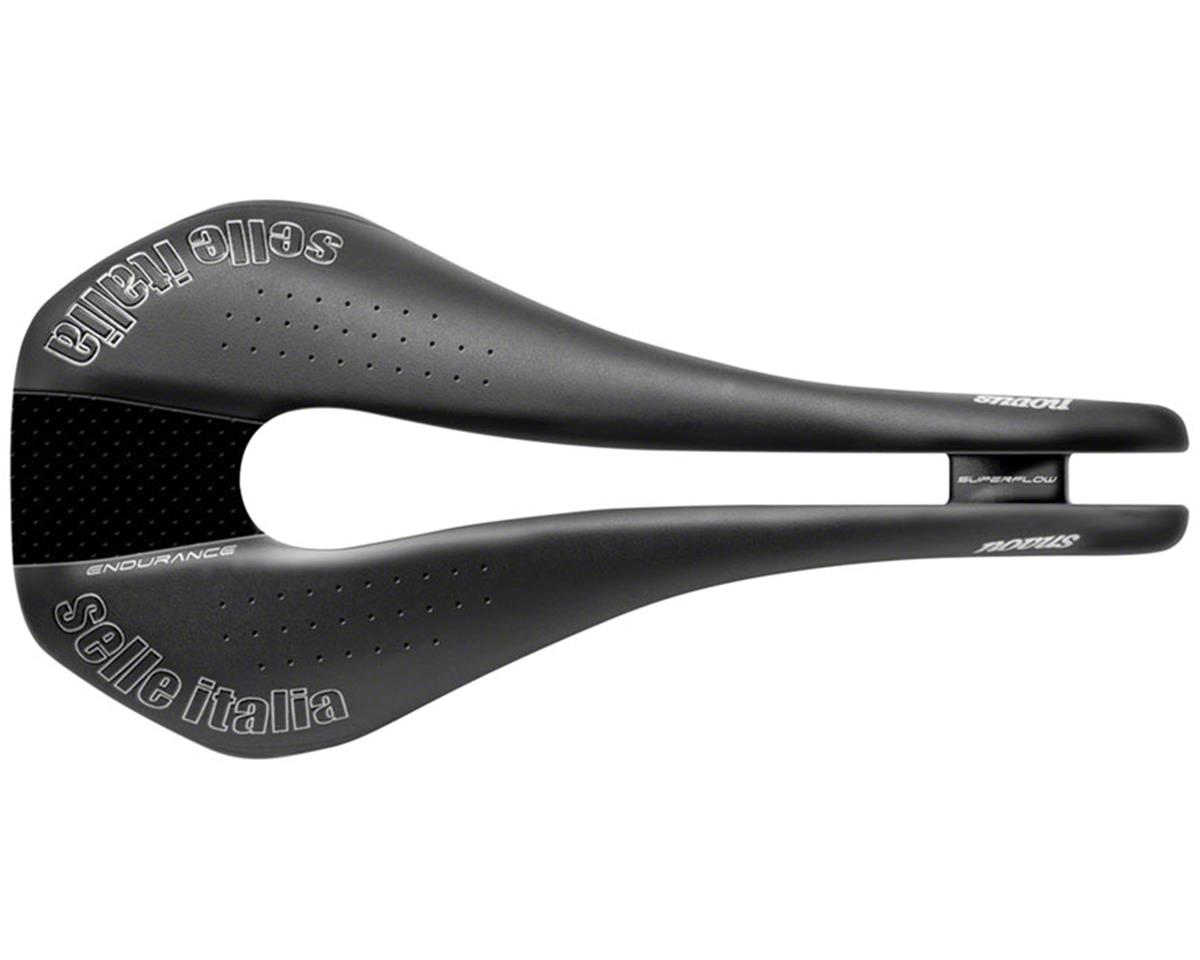 Selle Italia Novus Endurance TM Superflow Saddle (Black) (Manganese Rails) (L3) (149mm)