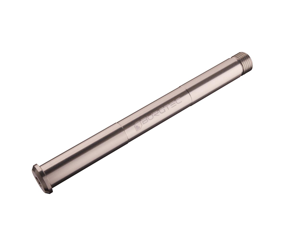 Burgtec RockShox Fork Axle (Rhodium Silver) (15 x 110mm) (Pike/Lyrik)
