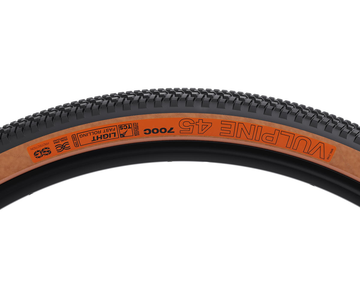 WTB Vulpine Tubeless Gravel Tire (Tan Wall) (700c) (45mm) (Light/Fast w/SG) (Dual DNA)