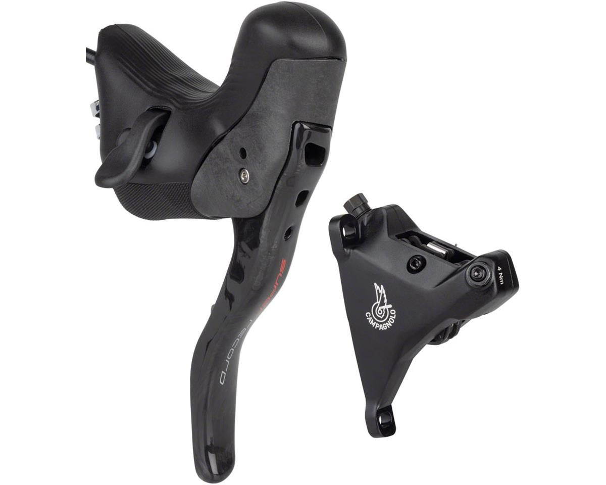 Campagnolo Super Record Ergopower EPS Hydraulic Brake/Shift Lever Kit (Black) (160mm Caliper) (Left) (2x) (Flat Mount)