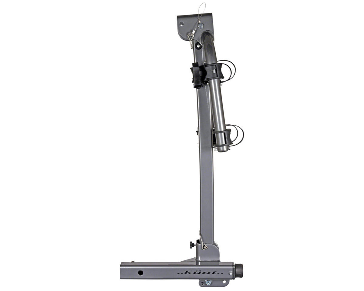 Kuat Beta Hitch Mounted Bike Rack (Grey Metallic) (2 Bikes) (1.25″ Receiver)