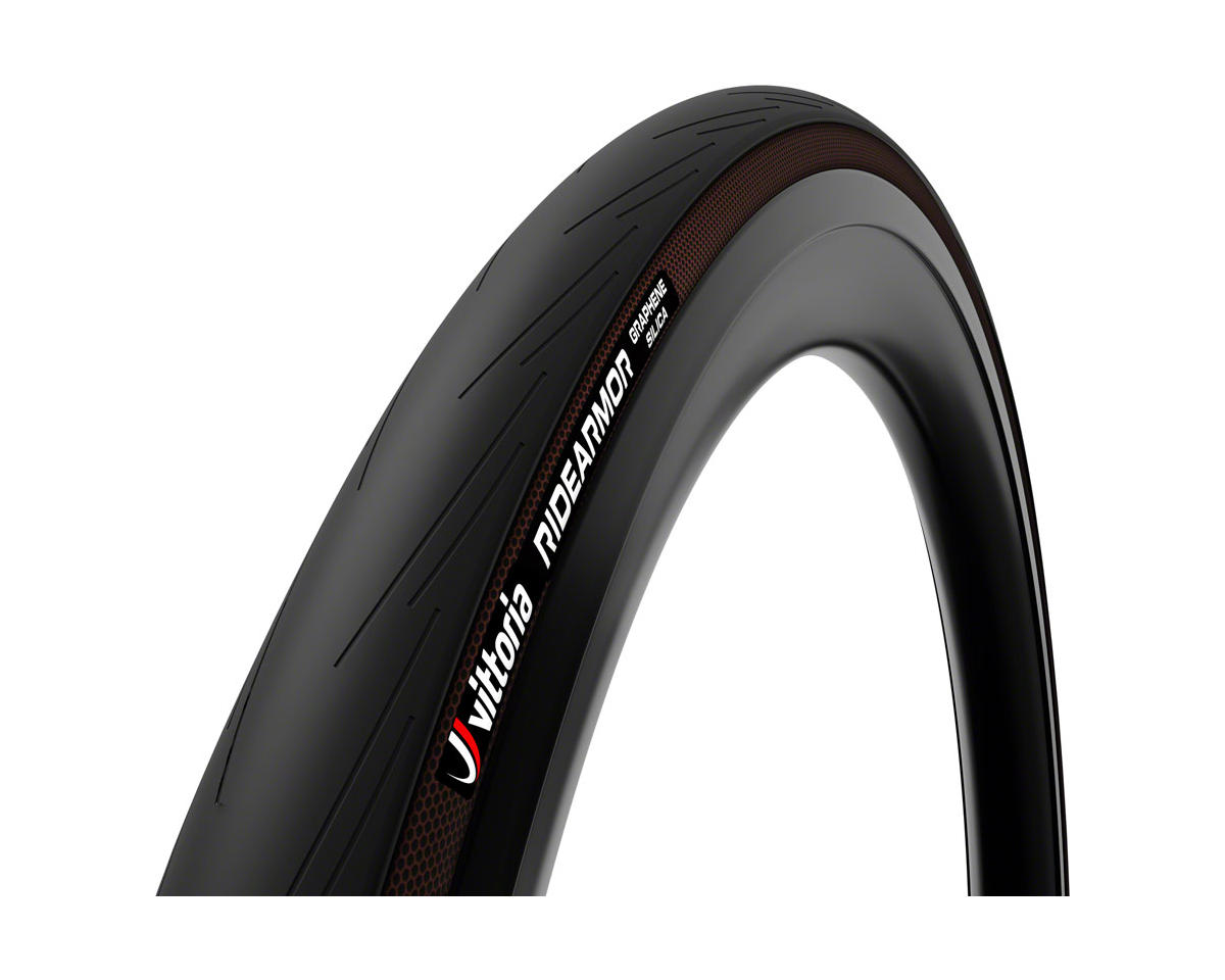 Vittoria RideArmor G2.0 Tubeless Road Tire (Black/Copper) (700c) (34mm) (Graphene + Silica 2.0/Nylon)
