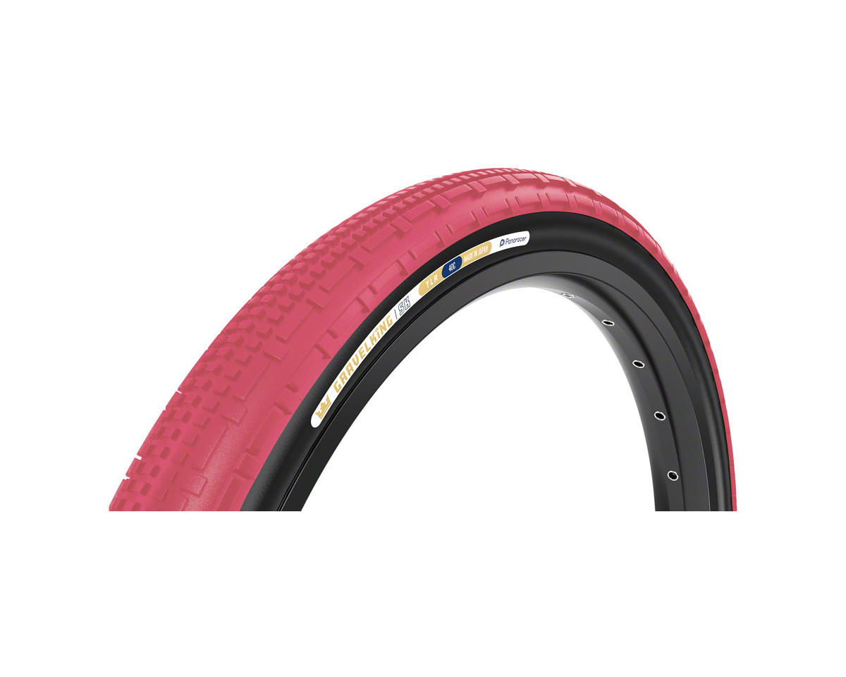 Panaracer GravelKing SK Tubeless Gravel Tire (Cranberry/Black) (700c) (40mm) (ZSG Gravel/TuffTex)