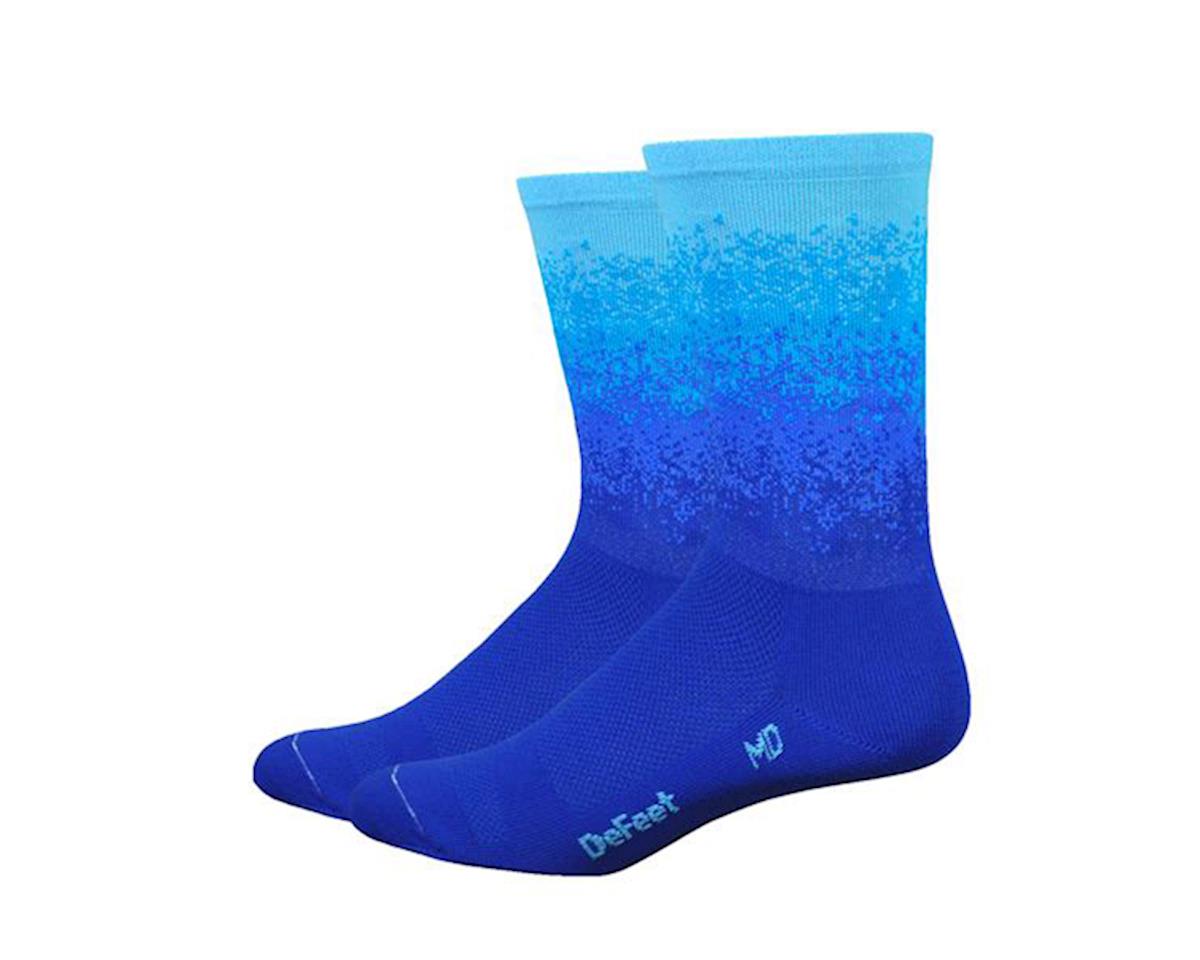 DeFeet Aireator 6″ Ombre Sock (Royal/Neptune/Carolina) (L)
