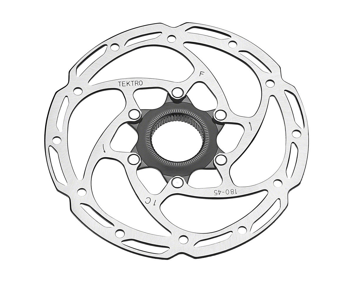 Tektro TR-45 Disc Brake Rotor (Centerlock) (180mm) (2.3mm Thickness)