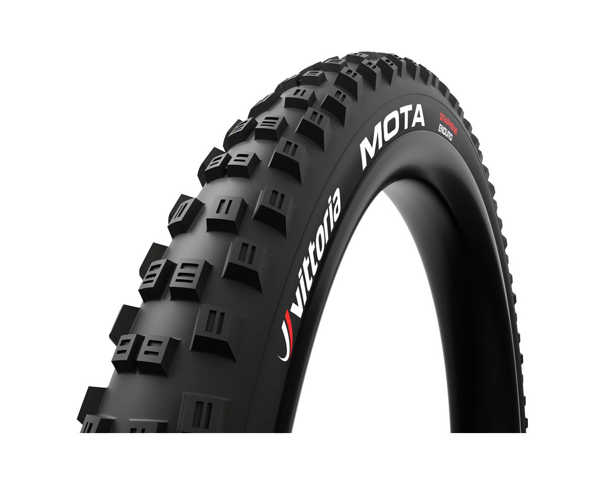 Vittoria Mota Enduro Tubeless Mountain Tire (Black) (29″) (2.4″) (Graphene 2.0/Enduro TLR)