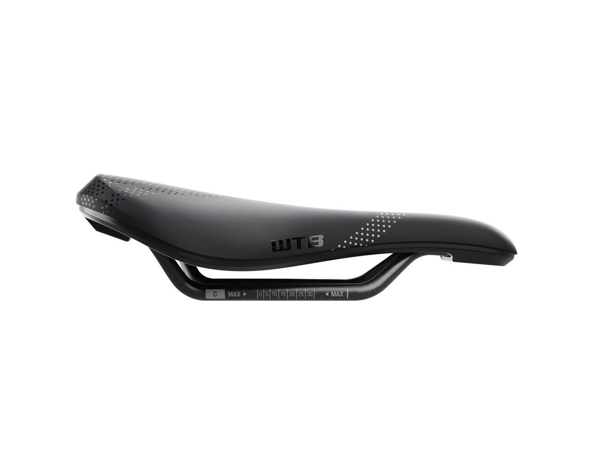 WTB Solano Fusion Form Saddle (Black) (Carbon Fiber Rails) (Wide) (157mm)