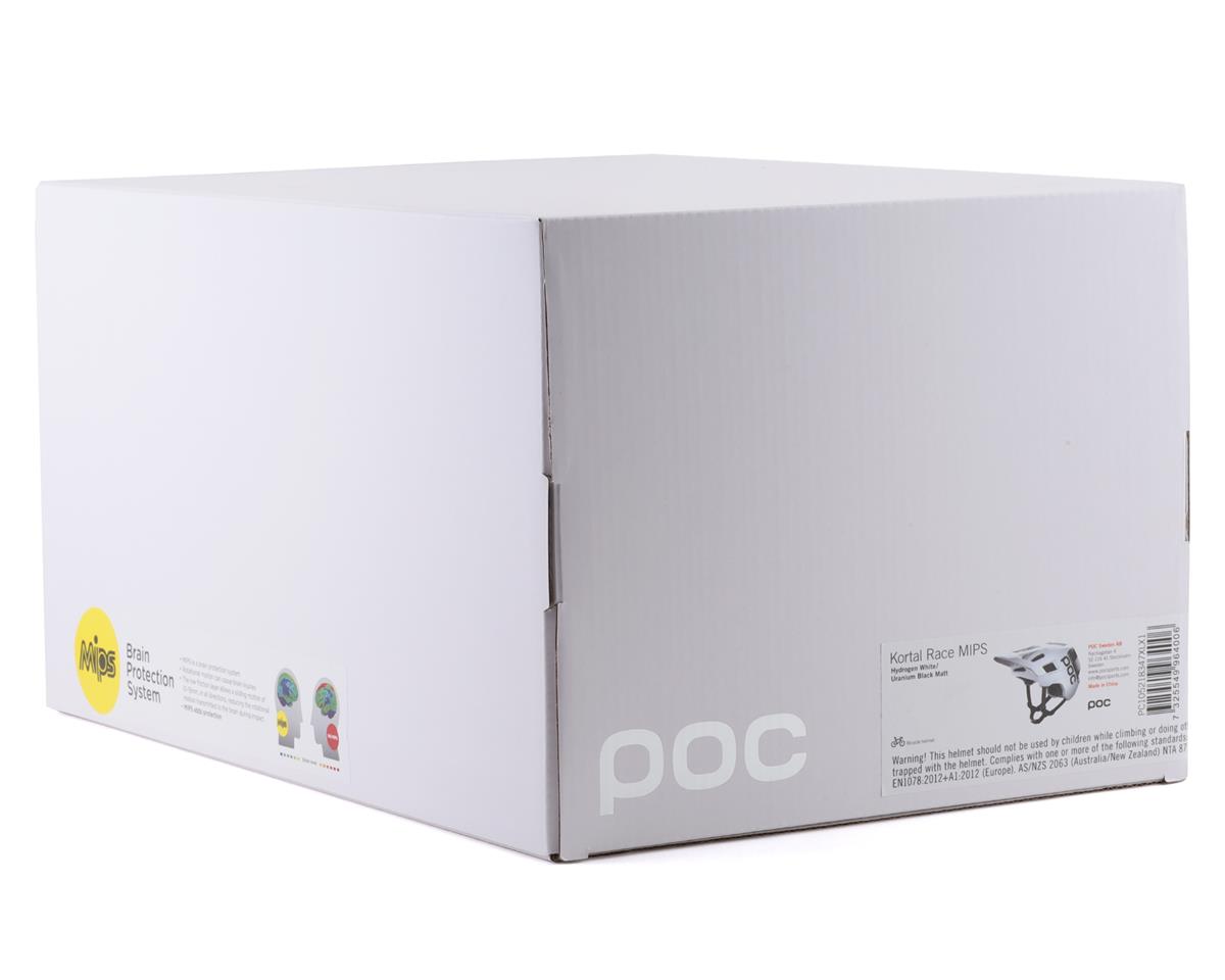 POC Kortal Race MIPS Helmet (Hydrogen White/Uranium Matte Black) (M/L)