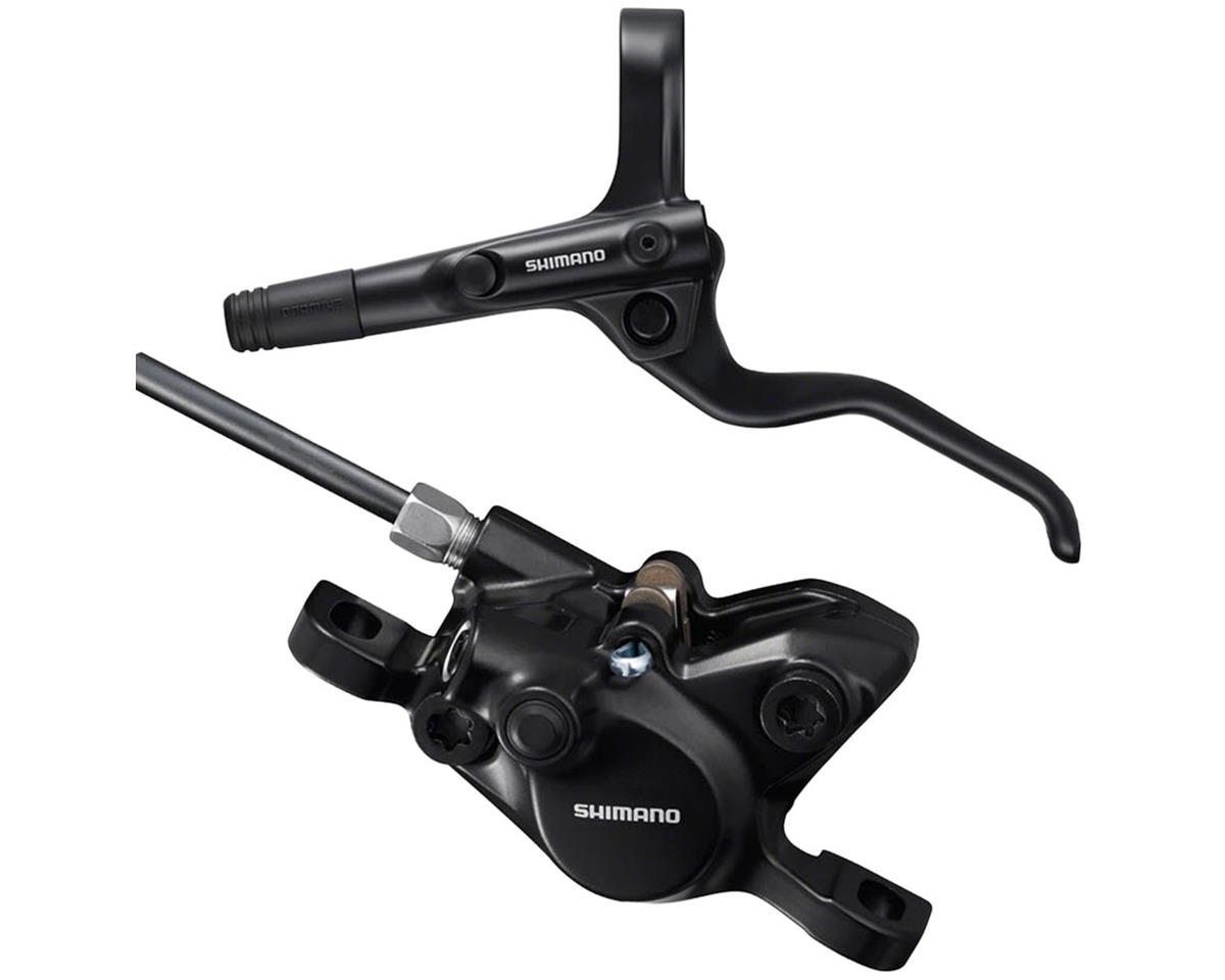 Shimano BR-MT200/BL-MT201 2-Piston Hydraulic Disc Brake Set (Black) (Left) (Post Mount) (Caliper Included) (Resin Pad)