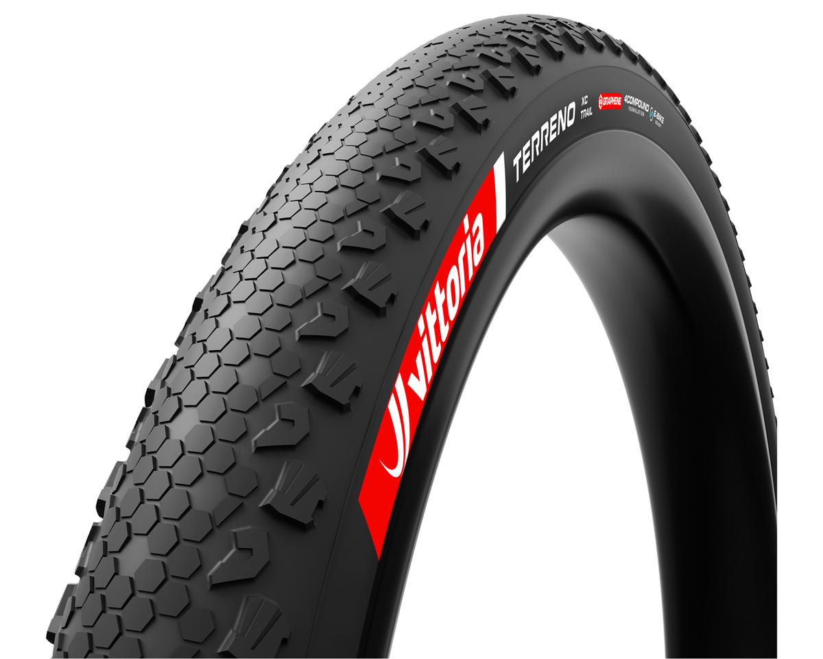 Vittoria Terreno XC Trail Tubeless Mountain Tire (Black) (29″) (2.1″) (Folding) (4C Graphene/Trail)