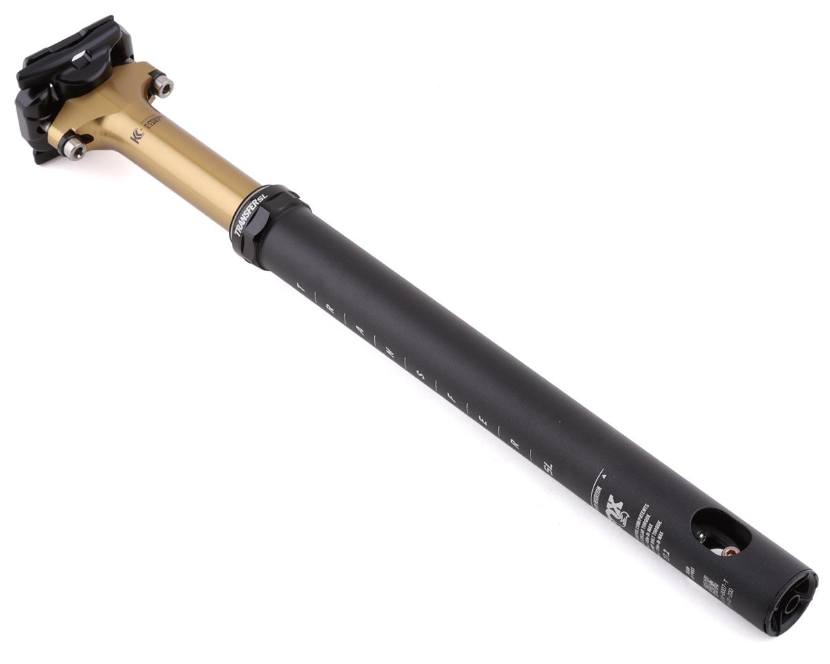 Fox Suspension Transfer SL Factory Dropper Seat Post (Kashima Coating) (27.2mm) (370mm) (70mm) (Internal Routing) (Remote Not Included)