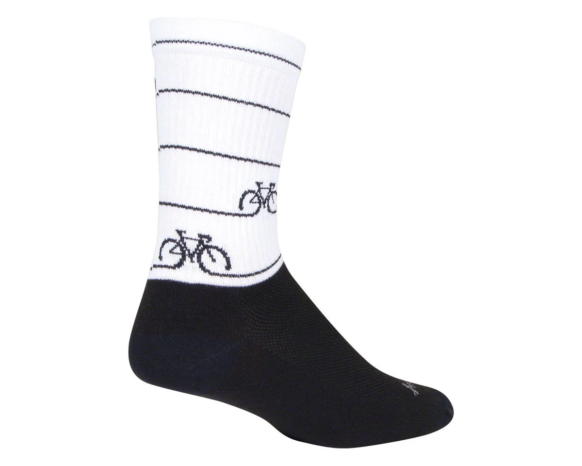 Sockguy 6″ Socks (Cyclepath) (S/M)