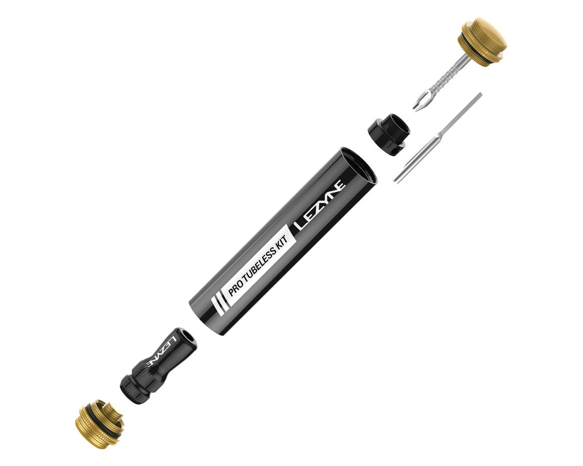 Lezyne Pro Tubeless Tire Repair Kit (Black)