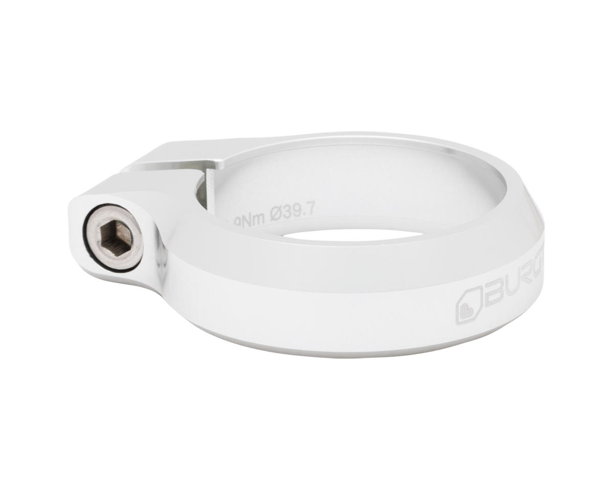 Burgtec Seat Clamp (Rhodium Silver) (39.7mm)
