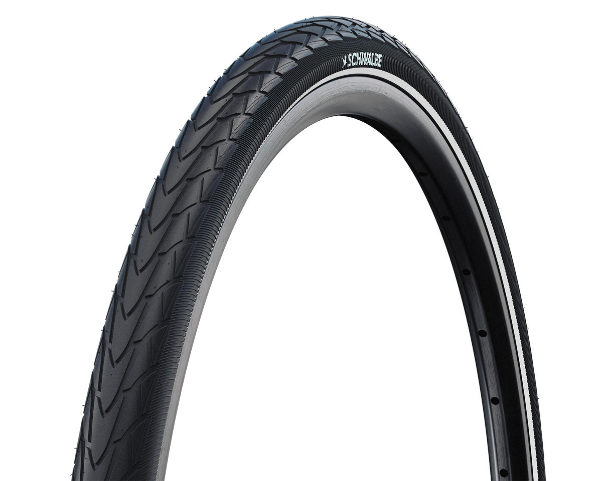 Schwalbe Marathon Racer City Tire (Black/Reflective) (20″) (1.5″) (Addix Green/RaceGuard) (E25)
