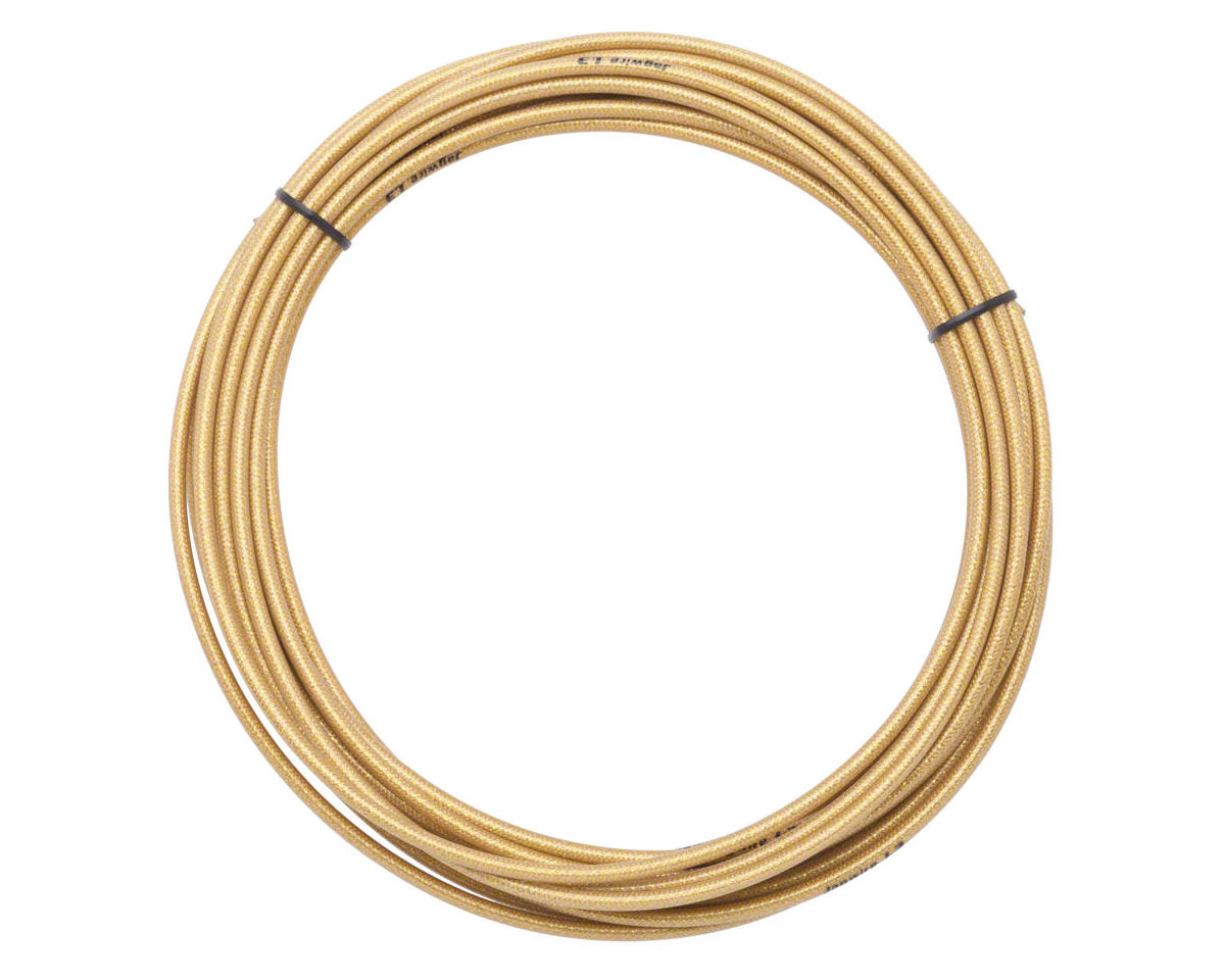 Jagwire Sport Derailleur Cable Housing (Gold) (4.5mm) (10 Meters) (w/ Slick-Lube Liner) (Braided)