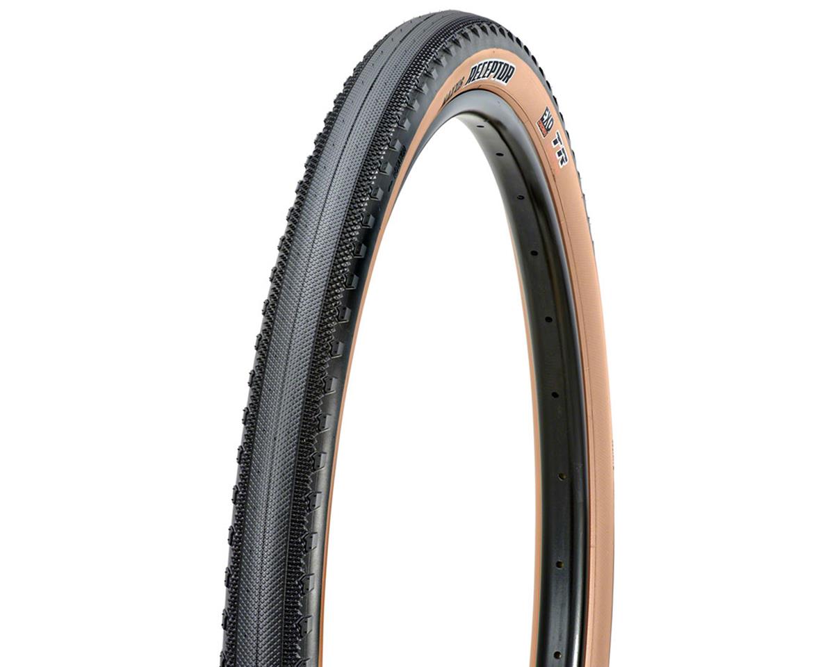 Maxxis Receptor Tubeless Gravel Tire (700c) (40mm) (Tan Wall)