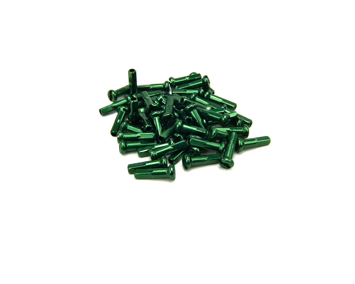 Mission 14G Alloy Nipples (Green) (Bag of 40)