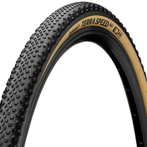 Continental Terra Speed Tubeless Gravel Tire (700c) (35mm) (Black/Cream)