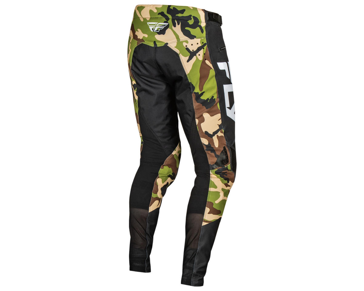 Fly Racing Rayce Bicycle Pants (Black/Camo) (28)