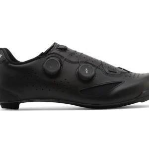 Lake Cycling CX239-X Road Shoes (Black/Black) (Wide Width) (44) (Wide)