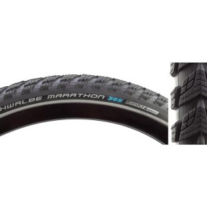 Schwalbe Marathon 365 Tire (Black/Reflective) (Wire Bead) (700c) (38mm) (Addix 4 Season/GreenGuard) (E50)